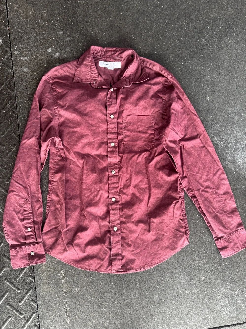 Men's Long-Sleeve Button-Up Shirt